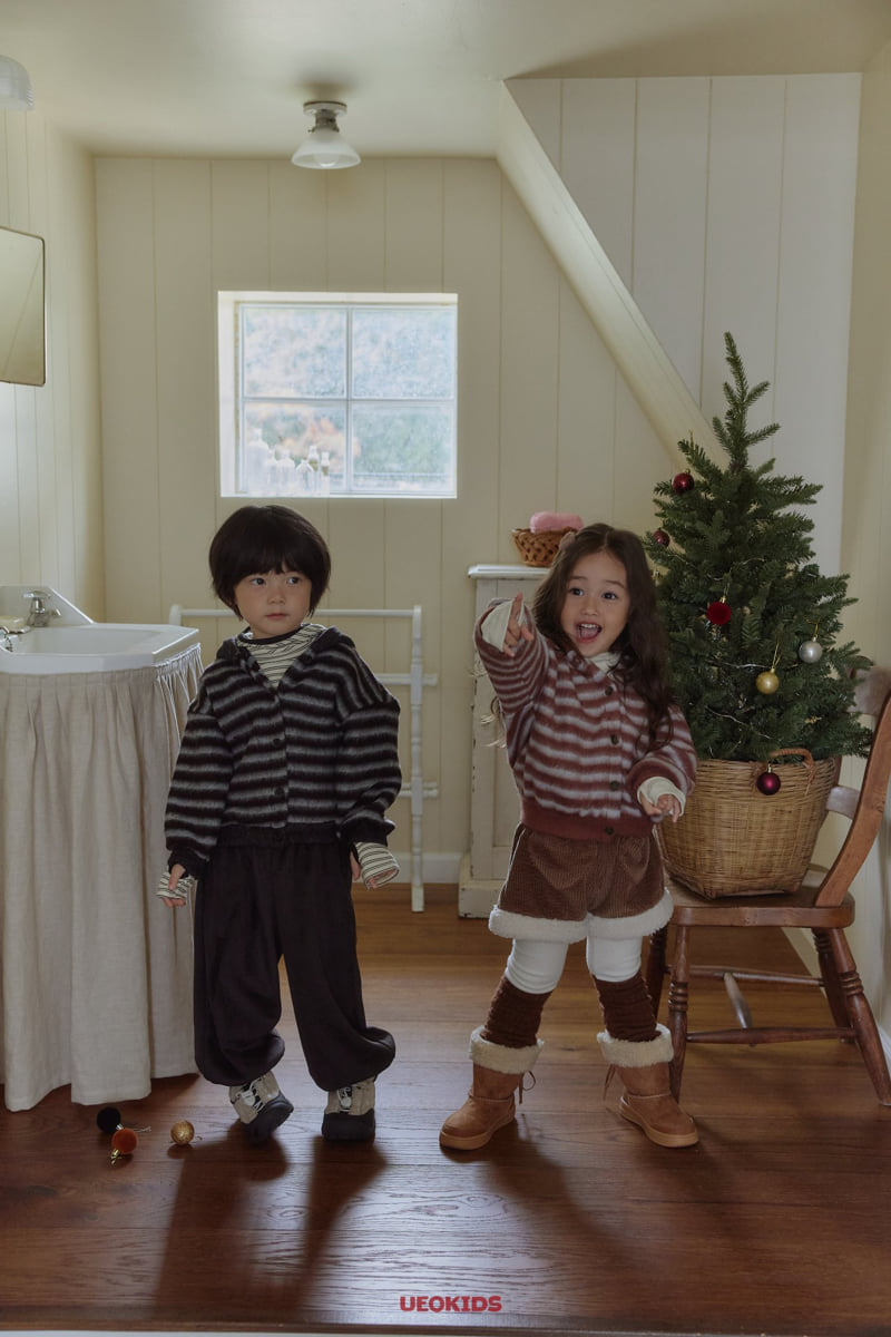 U Eo - Korean Children Fashion - #todddlerfashion - Peanut Hood Cardigan - 6