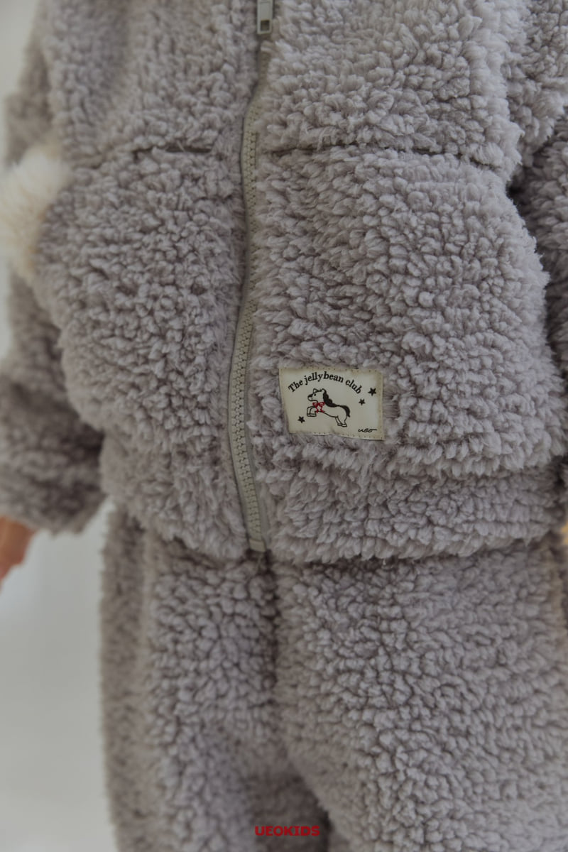 U Eo - Korean Children Fashion - #todddlerfashion - Cold Fleece Hood Zip-up - 11