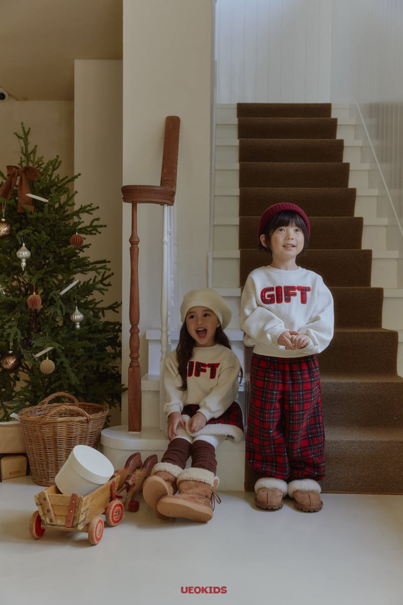 U Eo - Korean Children Fashion - #toddlerclothing - Gift Sweatshirt - 5