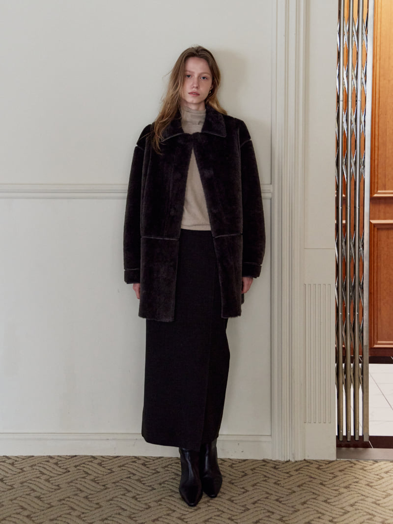 Understanding - Korean Women Fashion - #momslook - Reversible Shearling Jacket - 11
