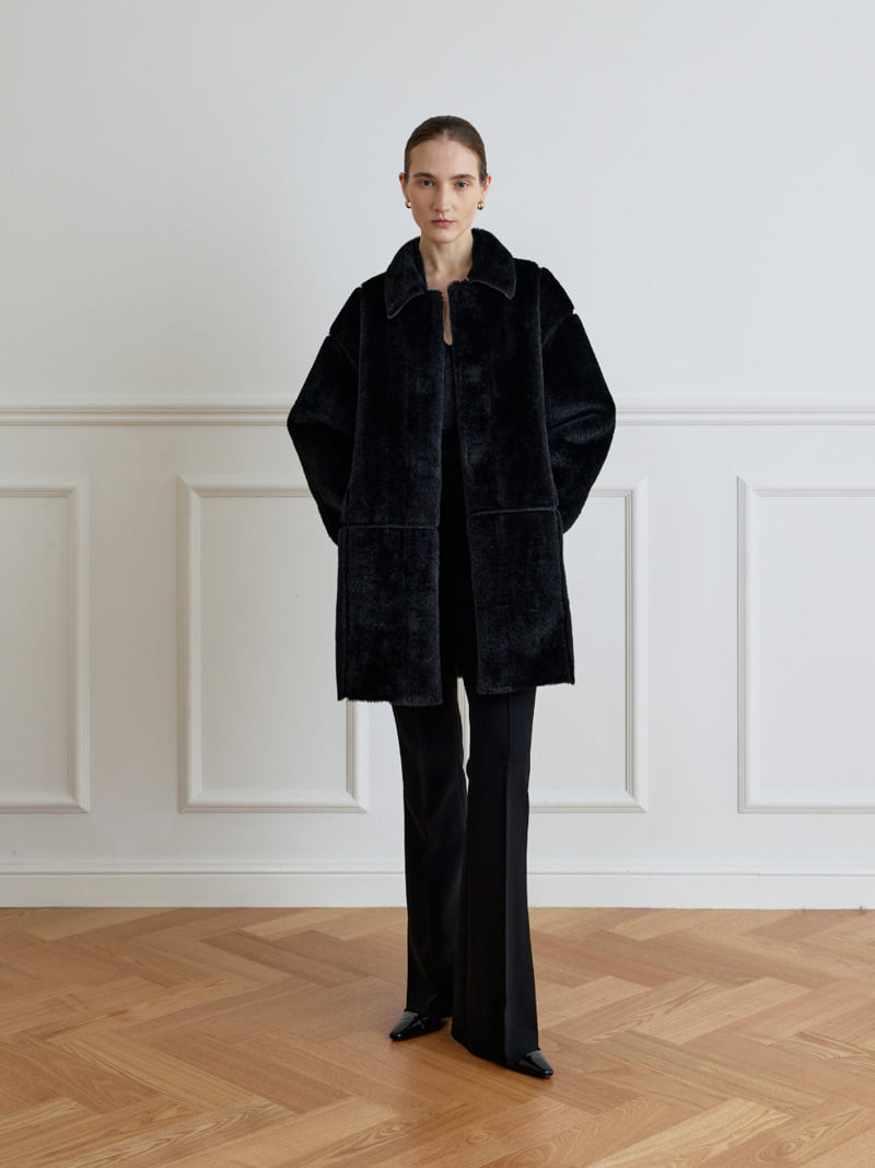 Understanding - Korean Women Fashion - #momslook - Reversible Shearling Jacket - 3