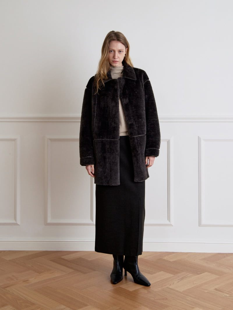 Understanding - Korean Women Fashion - #momslook - Reversible Shearling Jacket - 9