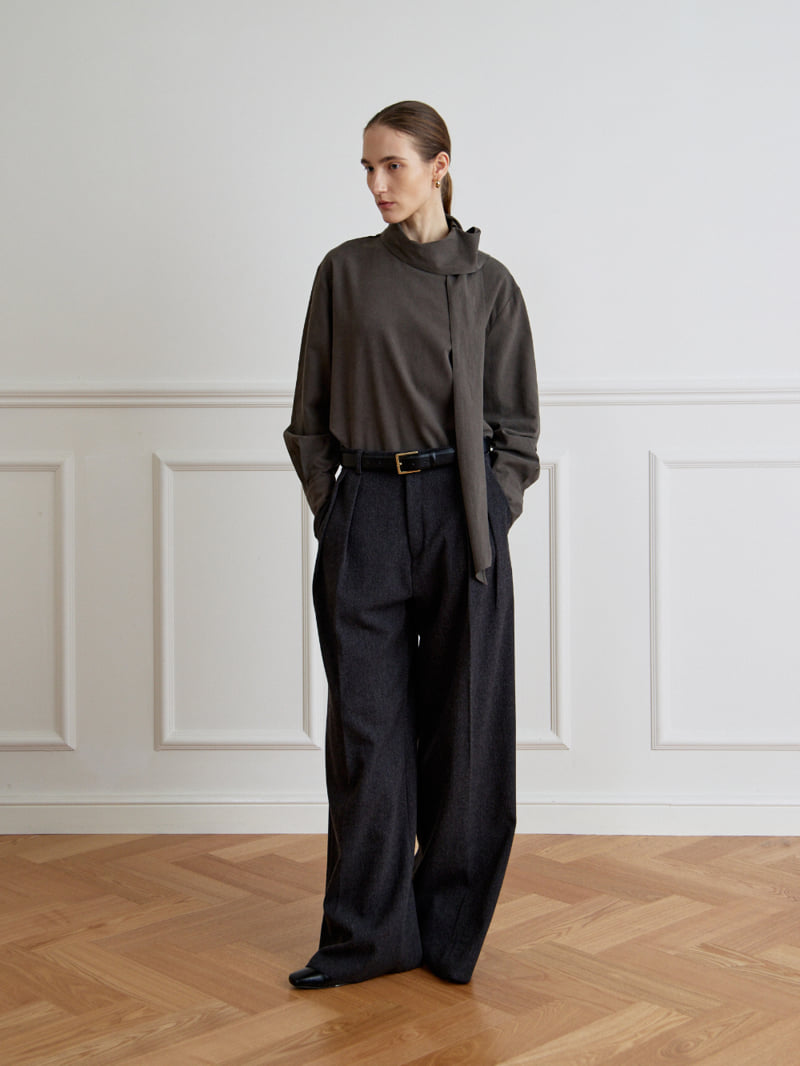 Understanding - Korean Women Fashion - #womensfashion - Deep Doff Pants - 4