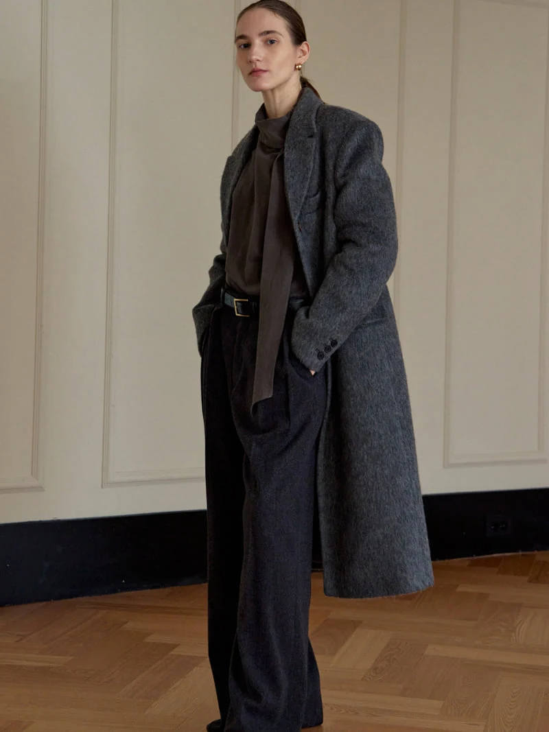 Understanding - Korean Women Fashion - #momslook - Deep Doff Pants - 8