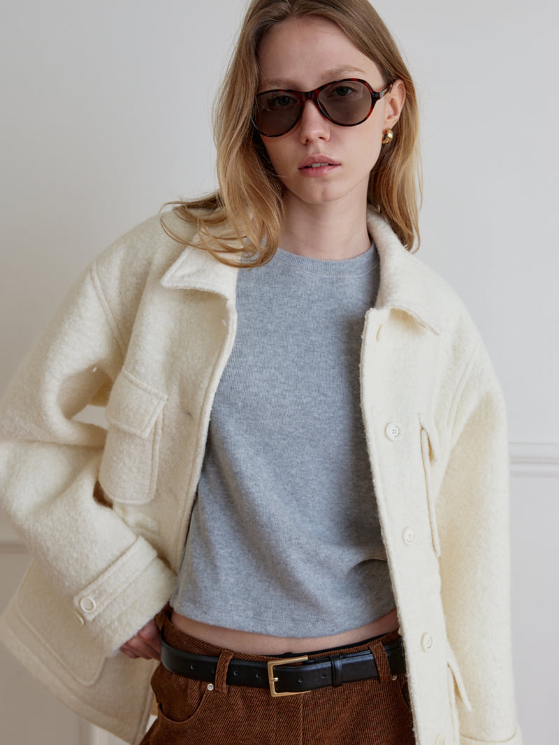 Understanding - Korean Women Fashion - #momslook - Bouclé Jacket - 7