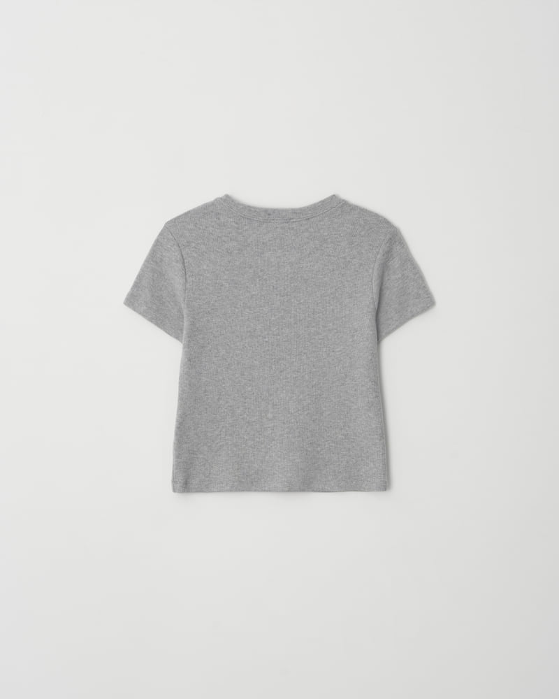 Understanding - Korean Women Fashion - #momslook - Louis Fleece Short Sleeve Tee - 10
