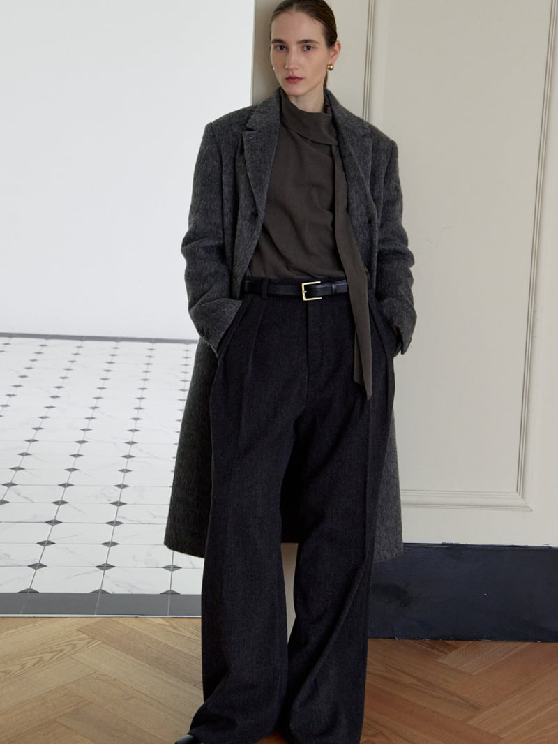 Understanding - Korean Women Fashion - #momslook - Ounce Long Coat - 2