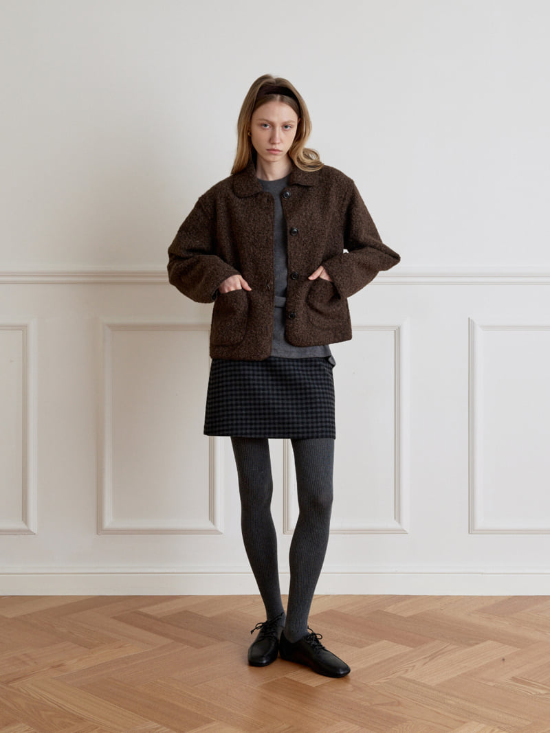 Understanding - Korean Women Fashion - #momslook - Teddy Cardigan - 2