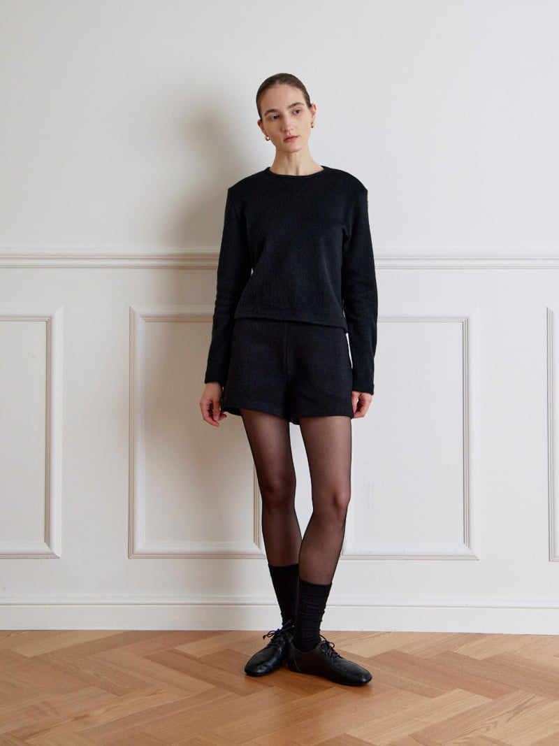 Understanding - Korean Women Fashion - #momslook - Bouclé Mini Pants - 2
