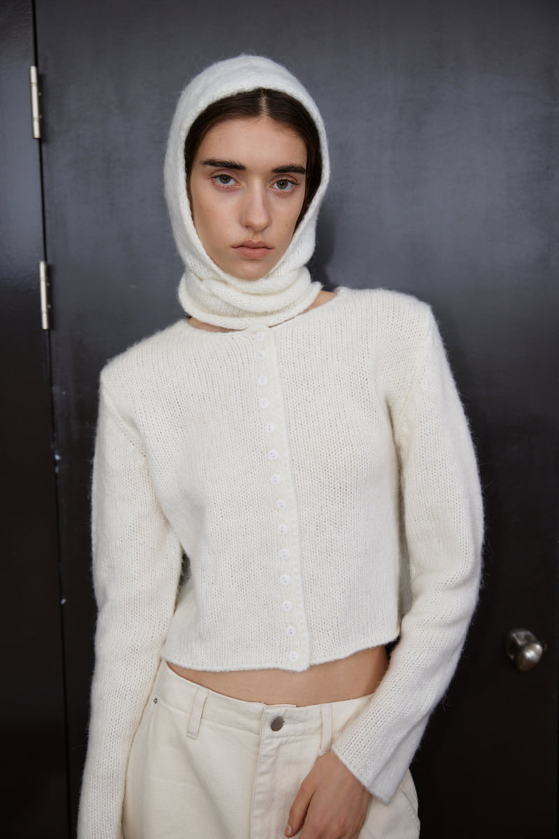 Understanding - Korean Women Fashion - #restrostyle - Hooded Set Cardigan - 5