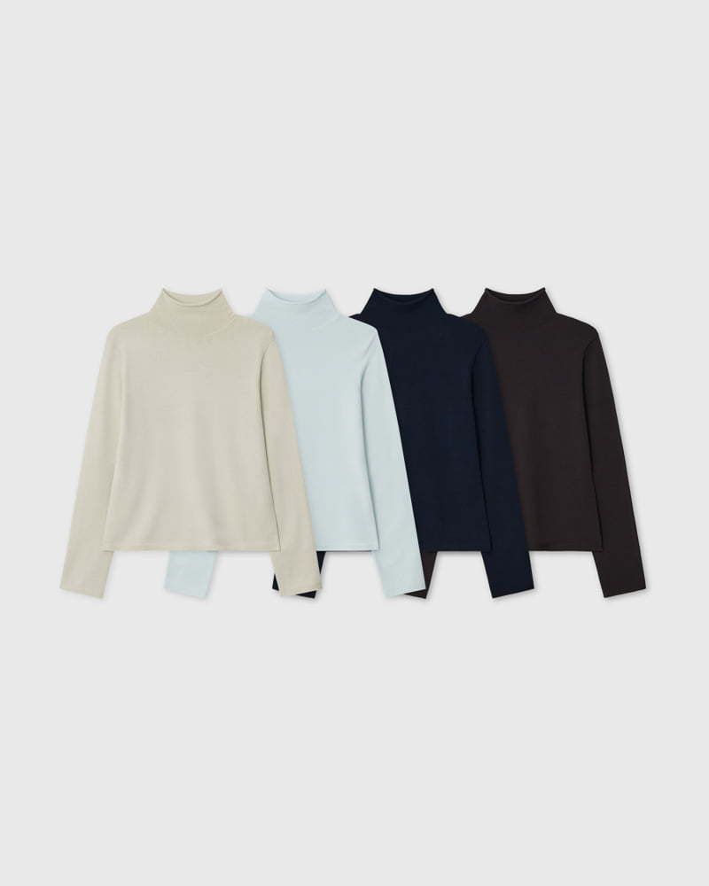 Understanding - Korean Women Fashion - #shopsmall - Wool Turtleneck Knit