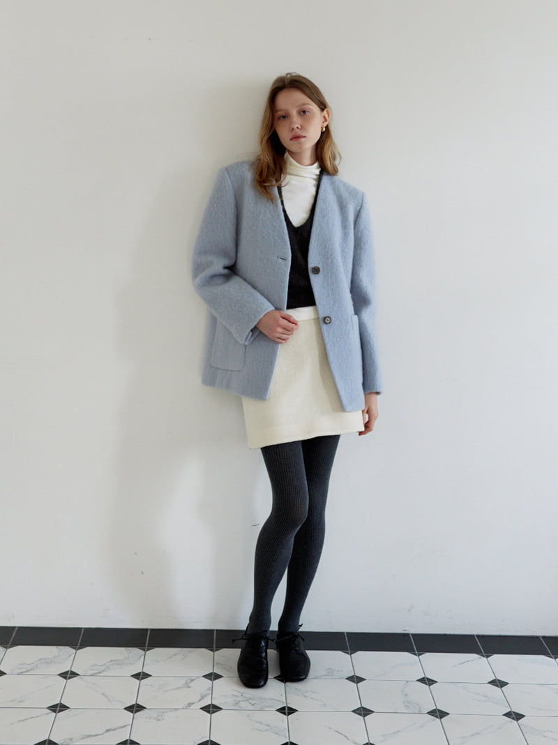 Understanding - Korean Women Fashion - #thatsdarling - Circle Wool Mini Skirt - 9