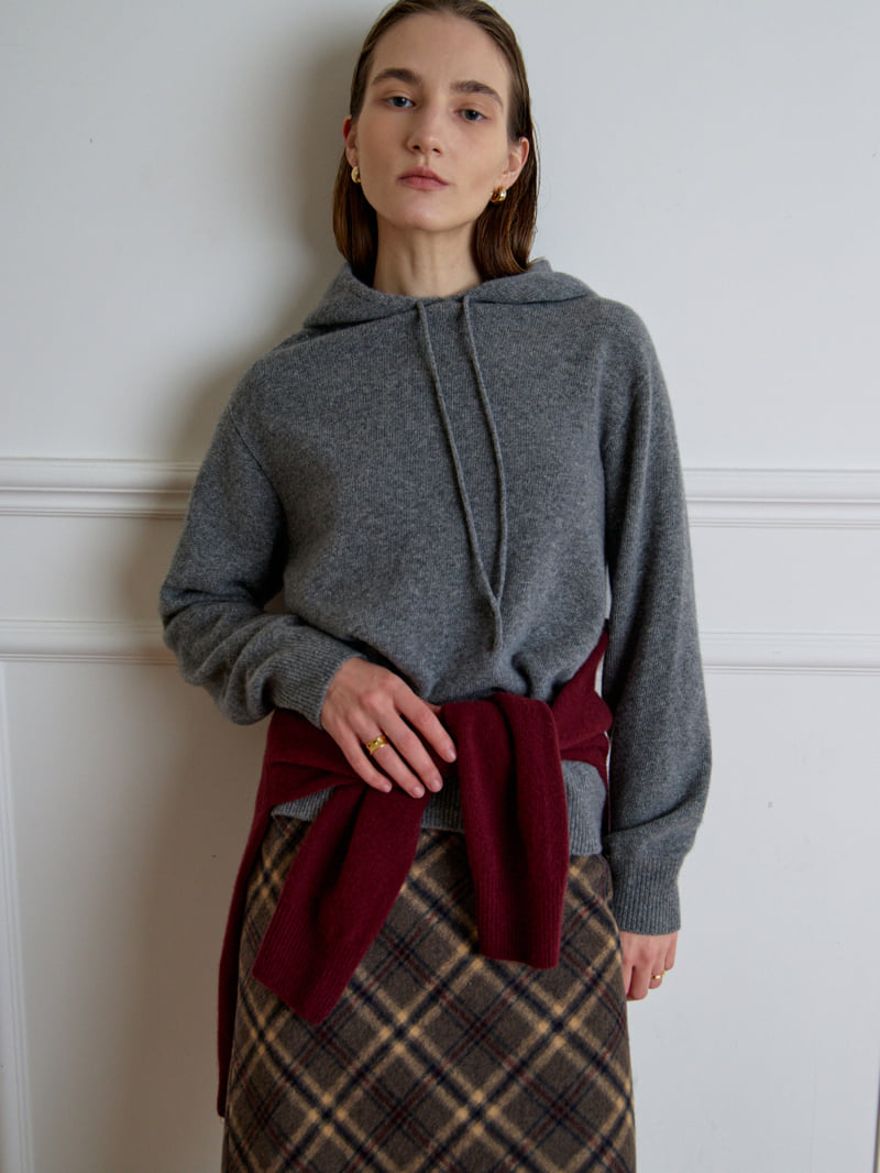 Understanding - Korean Women Fashion - #thatsdarling - Wool Hood Knit - 5