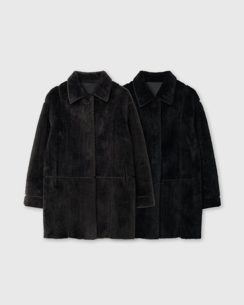 Understanding - Korean Women Fashion - #thelittlethings - Reversible Shearling Jacket - 2