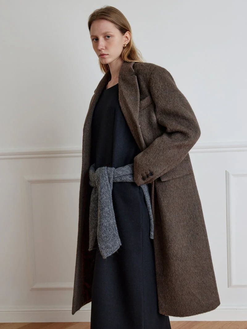 Understanding - Korean Women Fashion - #thelittlethings - Line Long Wool One-piece - 9