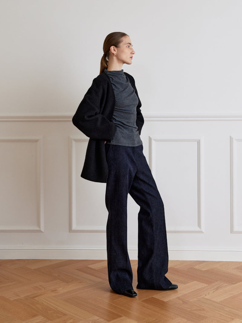 Understanding - Korean Women Fashion - #thelittlethings - Turtleneck Shirring Tee - 8
