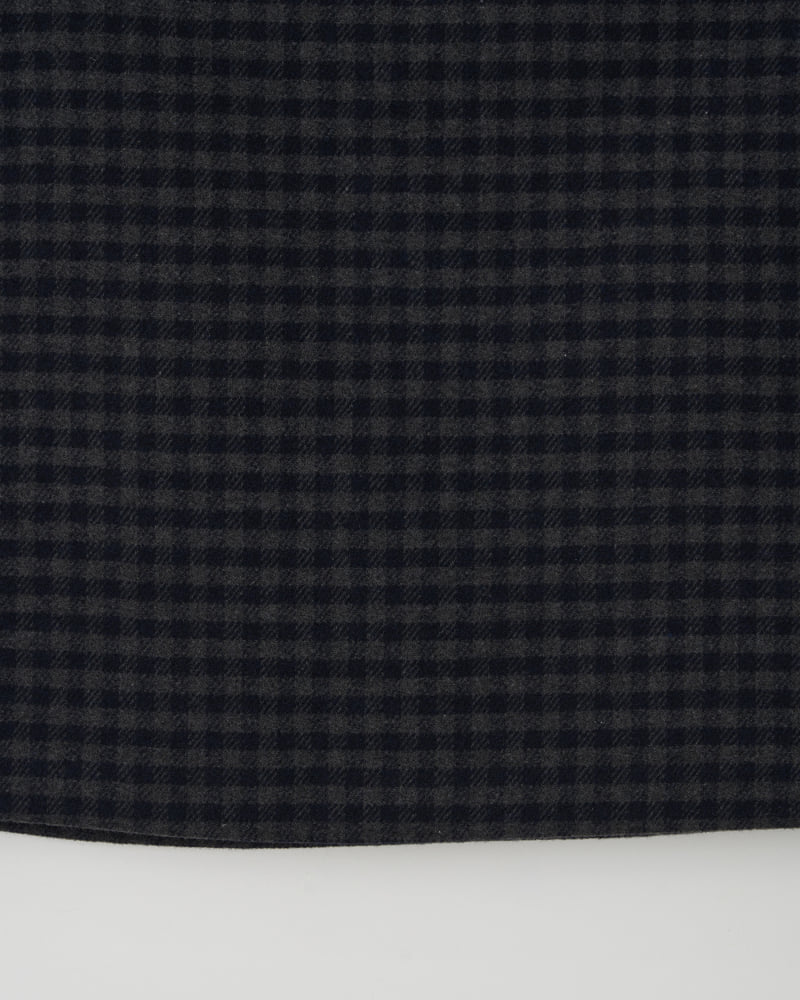 Understanding - Korean Women Fashion - #vintagekidsstyle - Midi Wool Check Skirt - 12