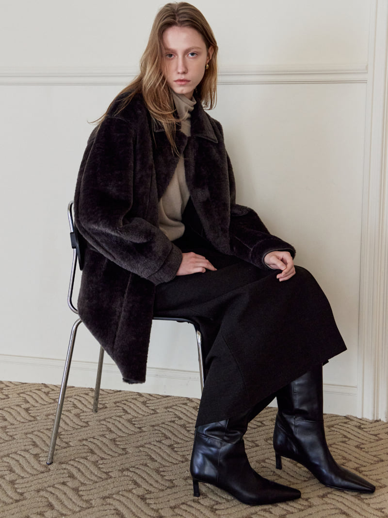 Understanding - Korean Women Fashion - #womensfashion - Reversible Shearling Jacket - 12