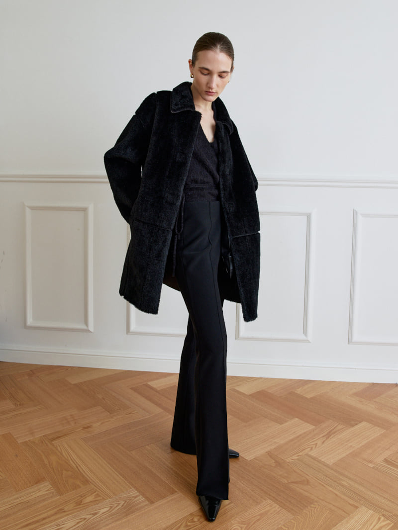Understanding - Korean Women Fashion - #momslook - Reversible Shearling Jacket - 4