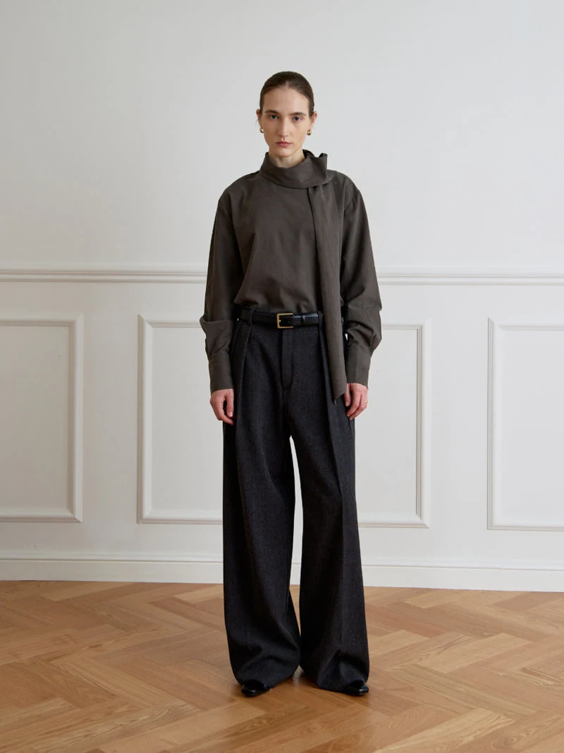 Understanding - Korean Women Fashion - #womensfashion - Deep Doff Pants - 3