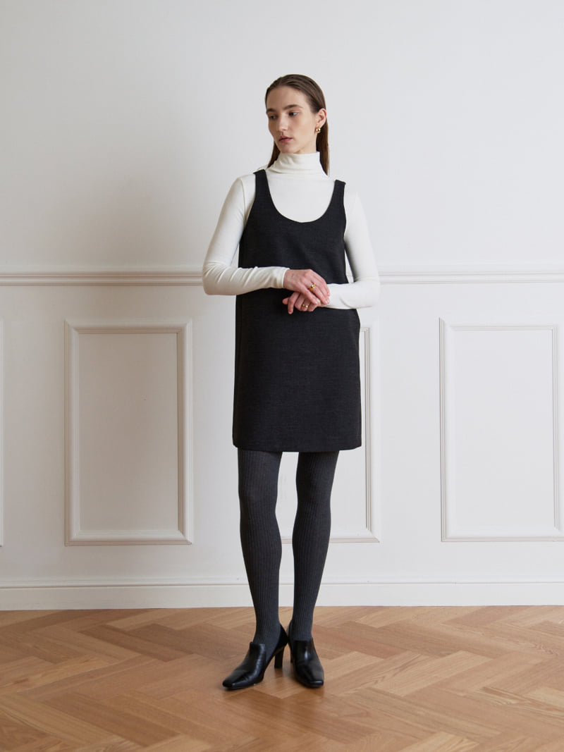 Understanding - Korean Women Fashion - #womensfashion - U-Neck Mini One-piece - 3