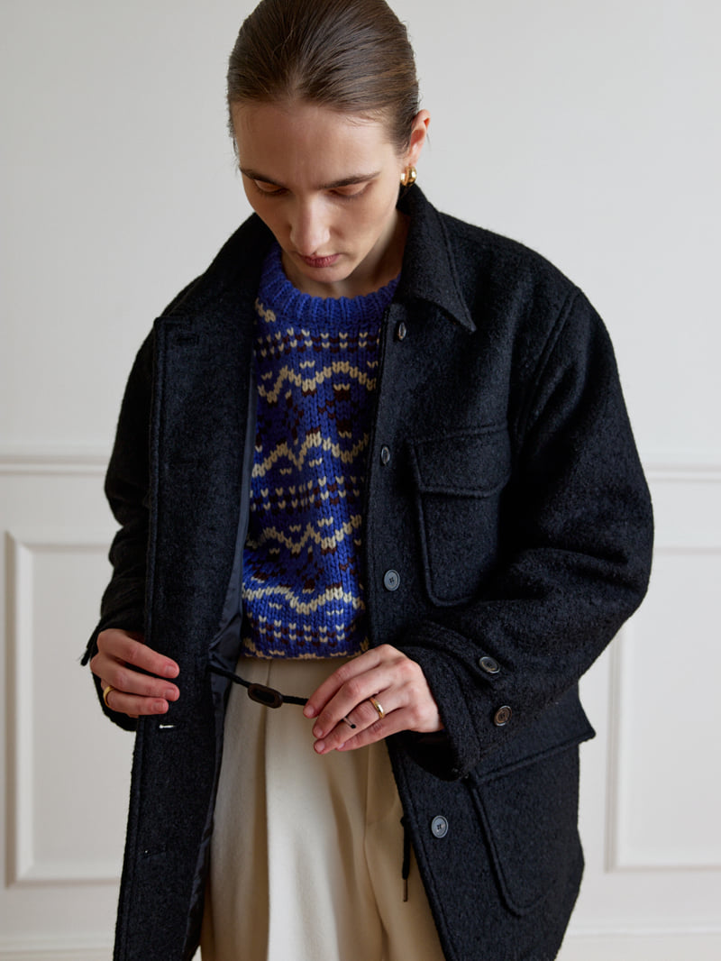 Understanding - Korean Women Fashion - #womensfashion - Bouclé Jacket - 12