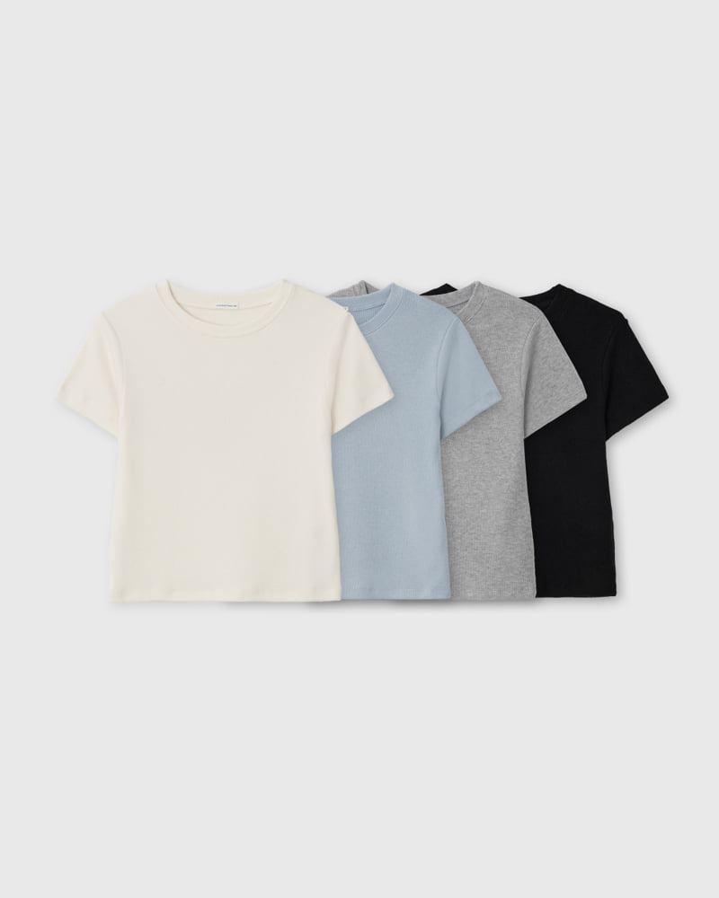 Understanding - Korean Women Fashion - #womensfashion - Louis Fleece Short Sleeve Tee