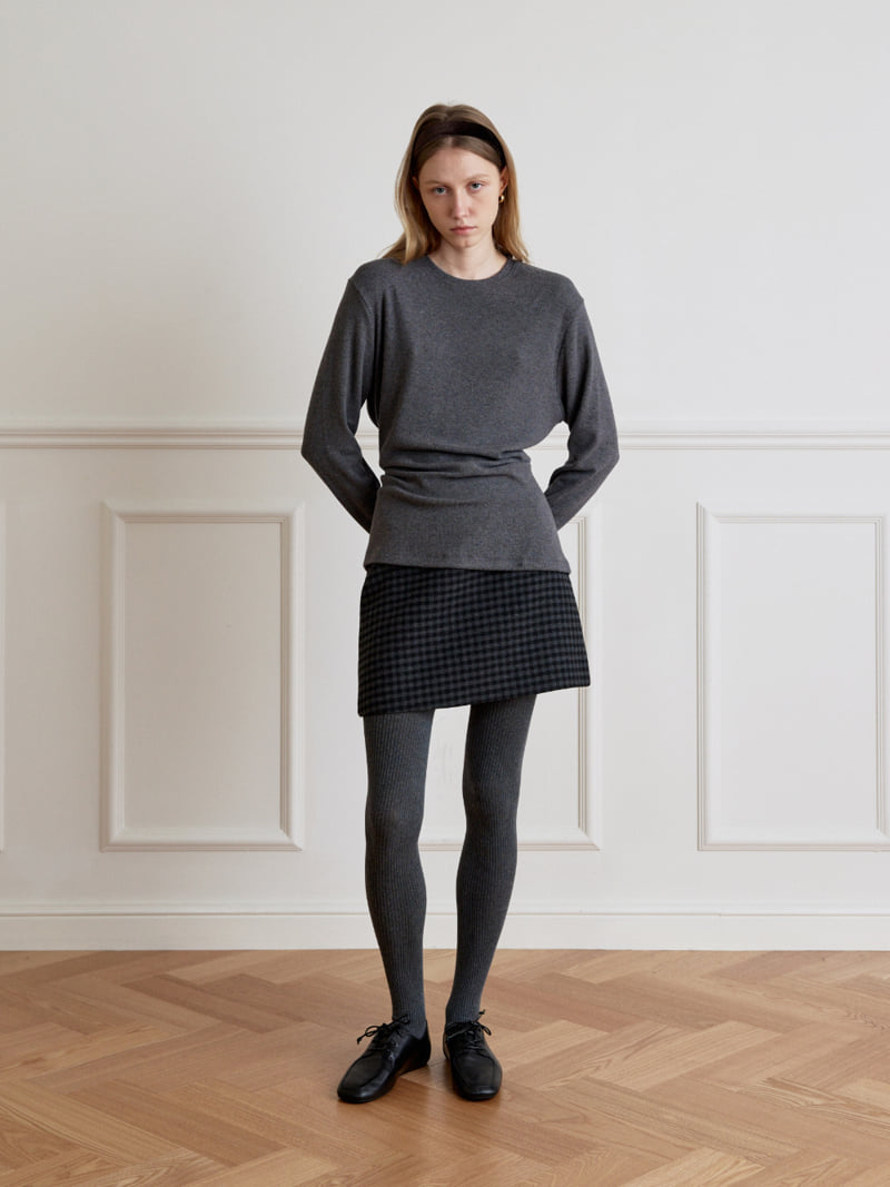 Understanding - Korean Women Fashion - #womensfashion - Midi Wool Check Skirt - 2