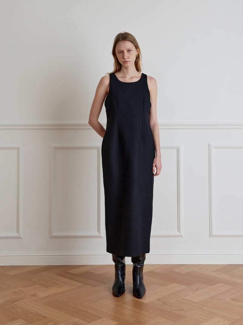 Understanding - Korean Women Fashion - #womensfashion - Line Long Wool One-piece