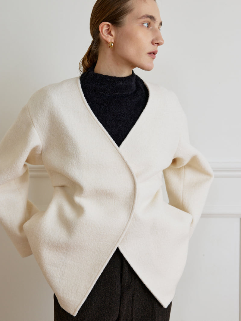 Understanding - Korean Women Fashion - #womensfashion - Bouclé Line Cardigan Jacket - 10