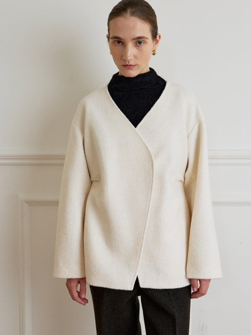 Understanding - Korean Women Fashion - #womensfashion - Bouclé Line Cardigan Jacket - 8