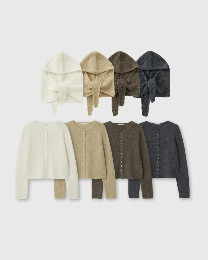 Understanding - Korean Women Fashion - #womensfashion - Hooded Set Cardigan