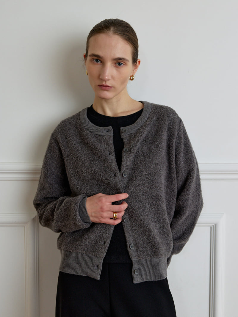 Understanding - Korean Women Fashion - #womensfashion - Wool Boucle Cardigan - 11