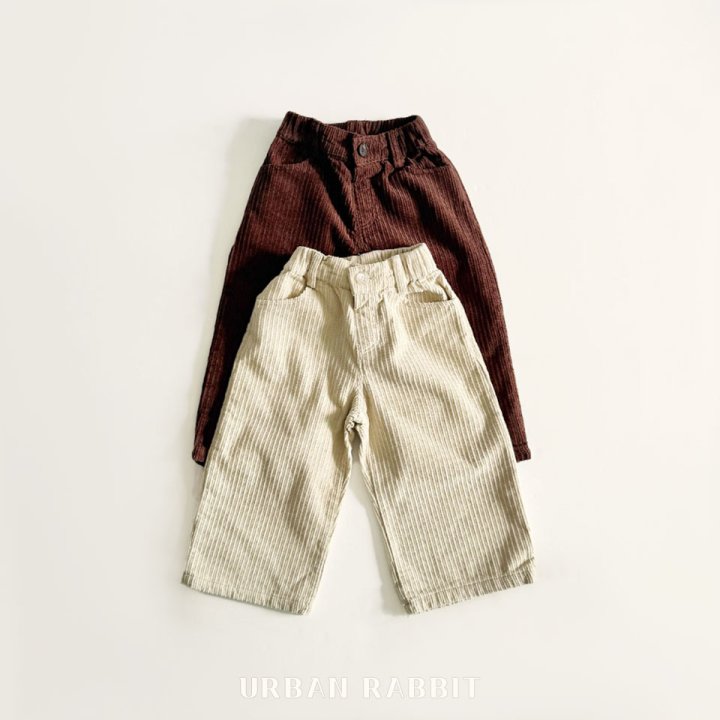 Urban Rabbit - Korean Children Fashion - #Kfashion4kids - Choco Chip Corduroy Pants - 12