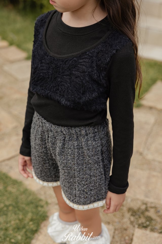 Urban Rabbit - Korean Children Fashion - #Kfashion4kids - Angora Vest Slim Tee - 7