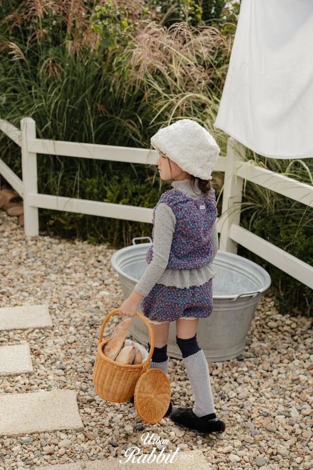 Urban Rabbit - Korean Children Fashion - #kidzfashiontrend - Popcorn Knit Vest - 4