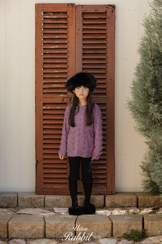 Urban Rabbit - Korean Children Fashion - #childofig - Wave Knit Tee