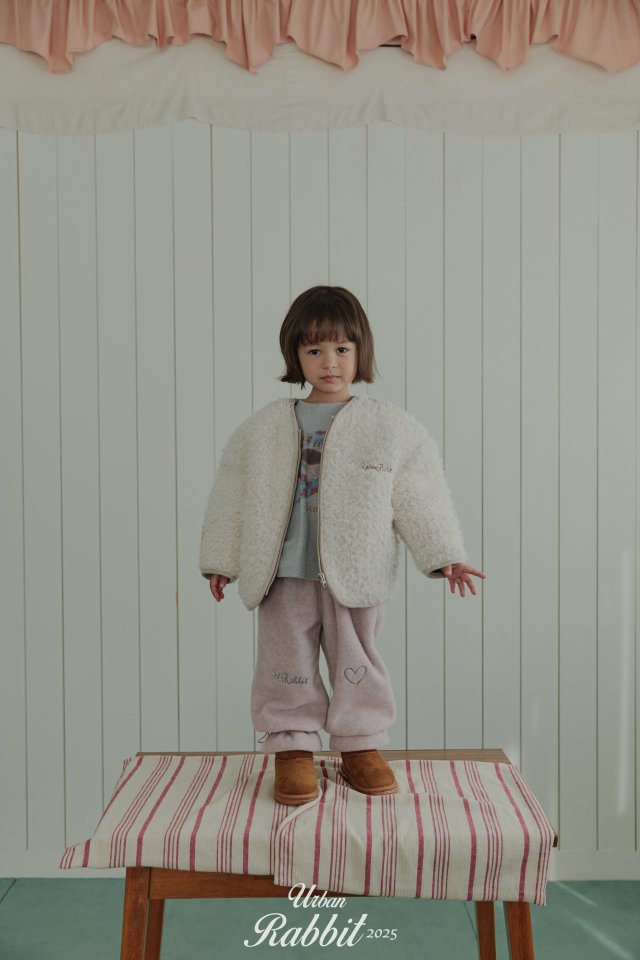 Urban Rabbit - Korean Children Fashion - #childrensboutique - Fleece Frill Pants - 7
