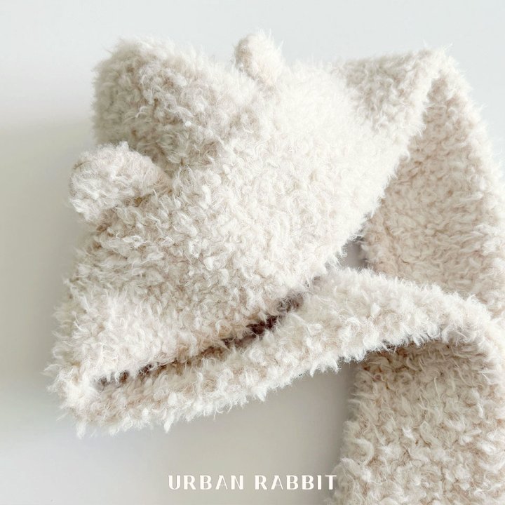 Urban Rabbit - Korean Children Fashion - #childrensboutique - Soboro Hood Muffler - 5