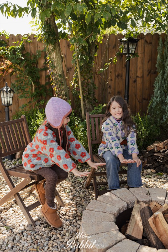 Urban Rabbit - Korean Children Fashion - #childrensboutique - Garden Fleece One-piece - 3