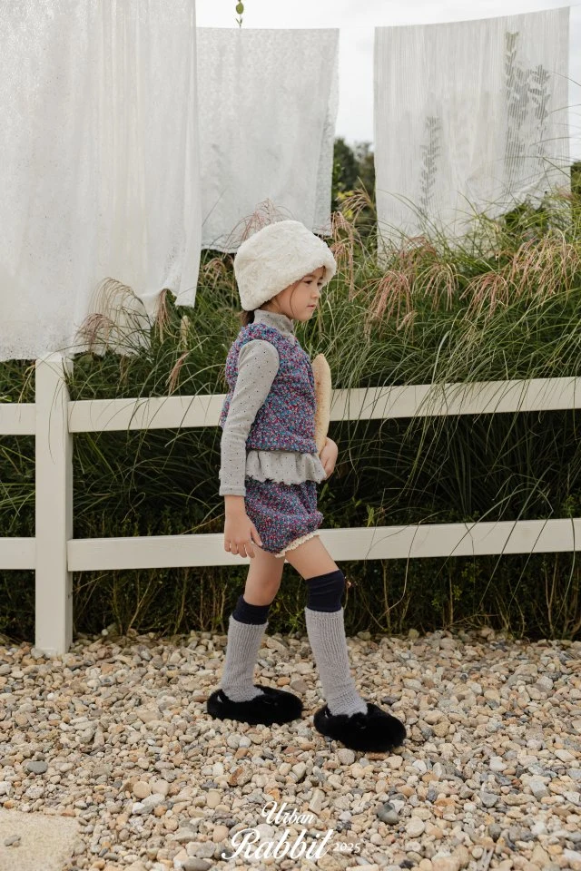 Urban Rabbit - Korean Children Fashion - #designkidswear - Popcorn Knit Pants - 7