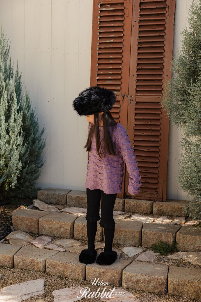 Urban Rabbit - Korean Children Fashion - #designkidswear - Wave Knit Tee - 3