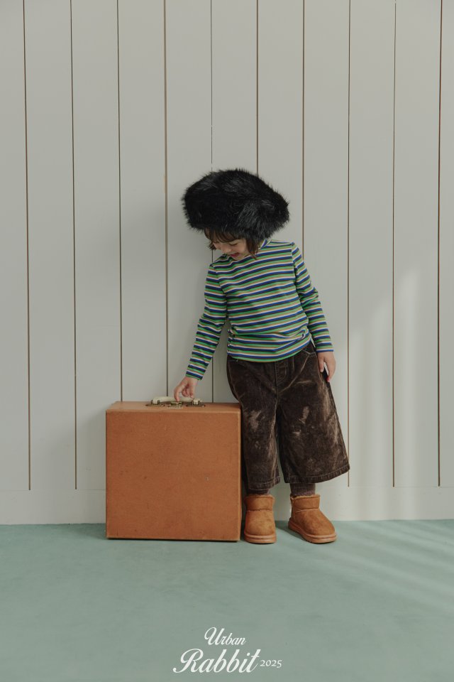 Urban Rabbit - Korean Children Fashion - #designkidswear - Kotatsu Half Turtleneck Tee - 3