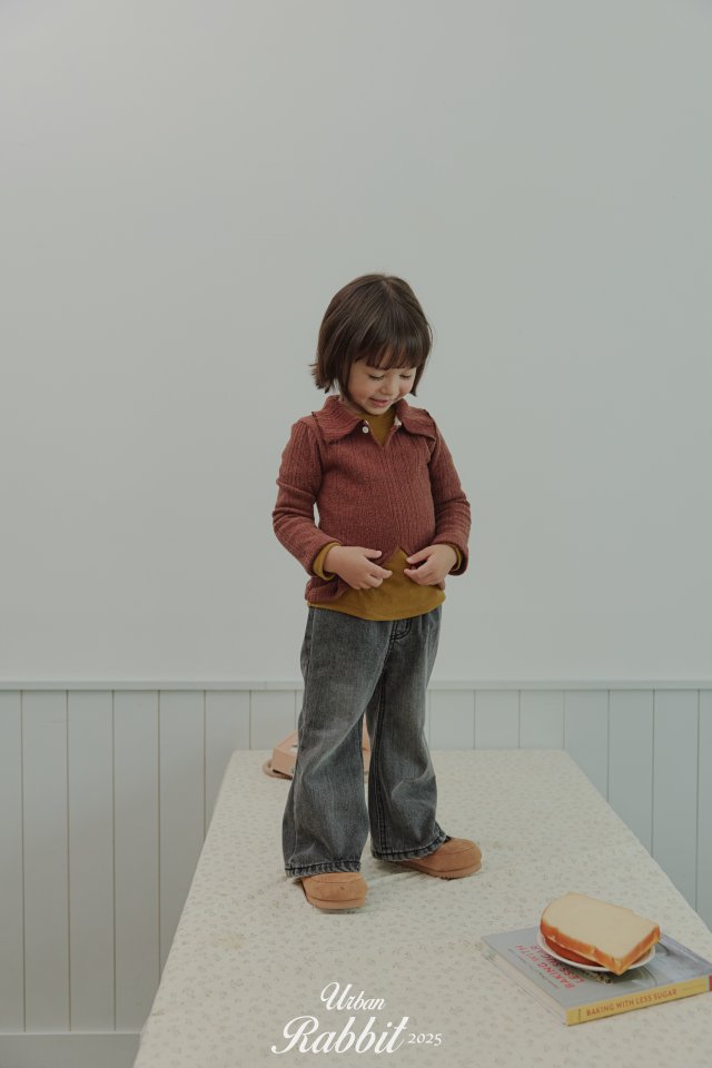 Urban Rabbit - Korean Children Fashion - #discoveringself - Winter Soft Slim Tee - 10