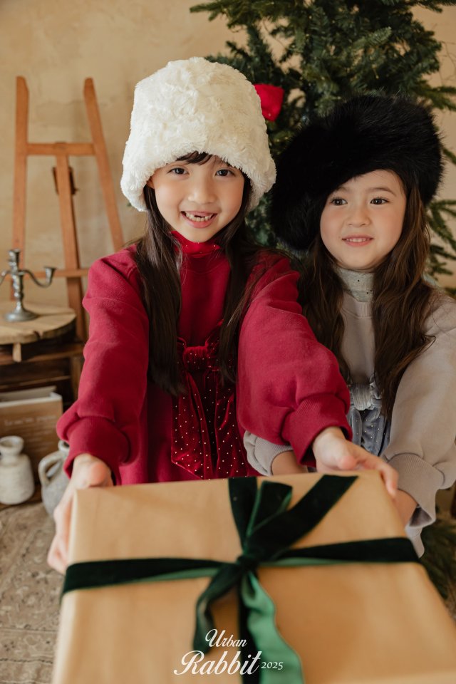 Urban Rabbit - Korean Children Fashion - #discoveringself - Velvet Ribbon Sweatshirt - 9