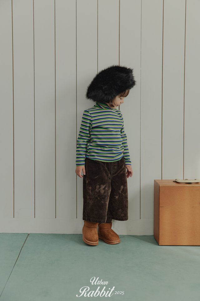 Urban Rabbit - Korean Children Fashion - #designkidswear - Kotatsu Half Turtleneck Tee - 4