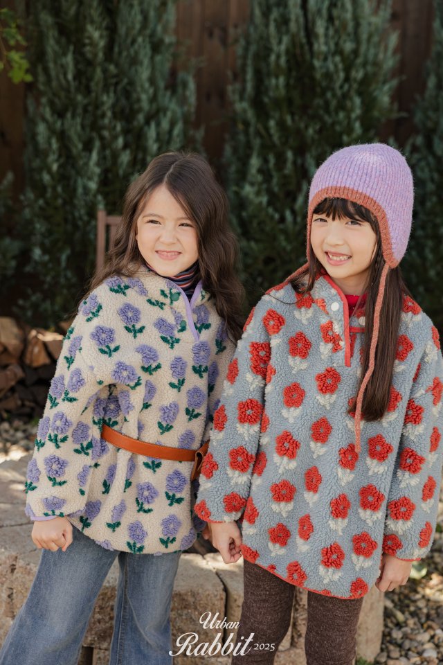 Urban Rabbit - Korean Children Fashion - #fashionkids - Garden Fleece One-piece - 6