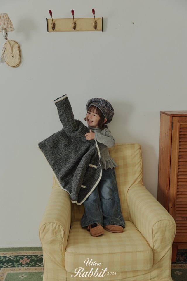 Urban Rabbit - Korean Children Fashion - #kidsshorts - Warm Dot Frill Tee - 5