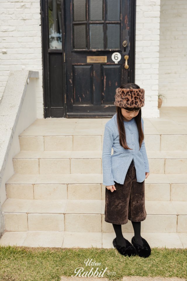 Urban Rabbit - Korean Children Fashion - #kidsshorts - Angora Long Cardigan - 5