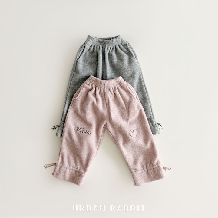 Urban Rabbit - Korean Children Fashion - #kidsstore - Fleece Frill Pants - 12